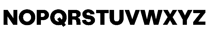StabilGrotesk Black Instance Font UPPERCASE