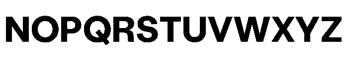 StabilGrotesk Bold Instance Font UPPERCASE