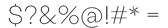 StabilGrotesk Fine Instance Font OTHER CHARS