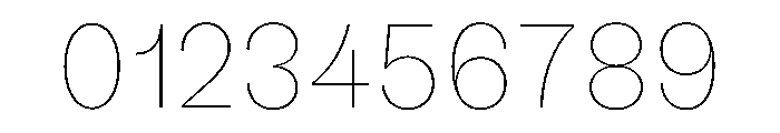 StabilGrotesk Hairline Instance Font OTHER CHARS