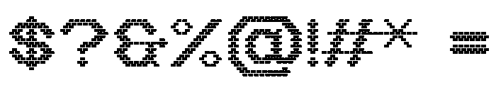Stack Bricks 05572e01 Font OTHER CHARS