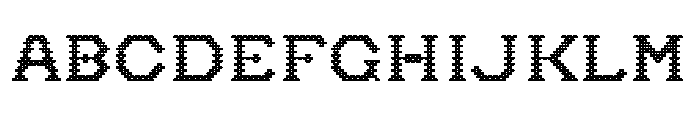Stack Bricks 05572e01 Font UPPERCASE