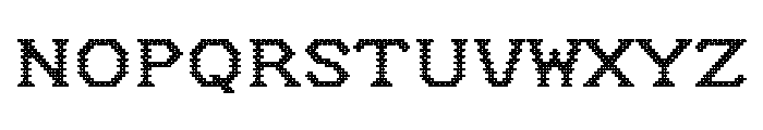 Stack Bricks 05572e01 Font LOWERCASE