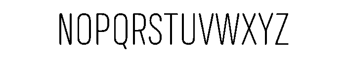 StangaDLV2AAA UltraLight Font LOWERCASE