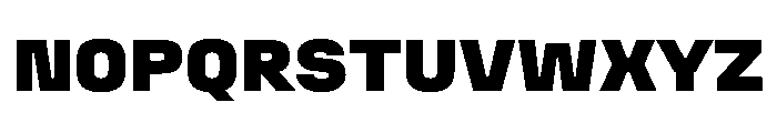 Stardust Black Font UPPERCASE