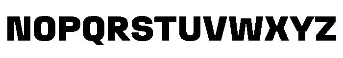 Stardust CondExtBd Font UPPERCASE