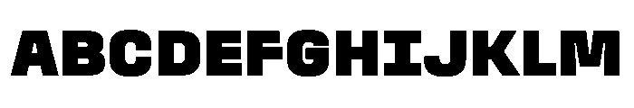 Stardust CondExtBlk Font UPPERCASE