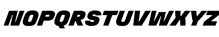 Stardust CondExtBlkIta 16e1b723 Font UPPERCASE