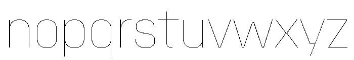 Stardust CondHairline C1a37927 Font LOWERCASE