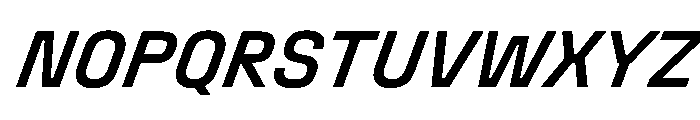 Stardust CondMedIta Font UPPERCASE