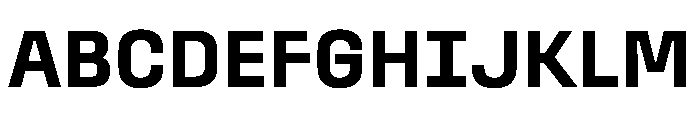 Stardust CondSemBd Font UPPERCASE