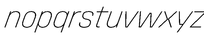 Stardust CondThinIta Font LOWERCASE