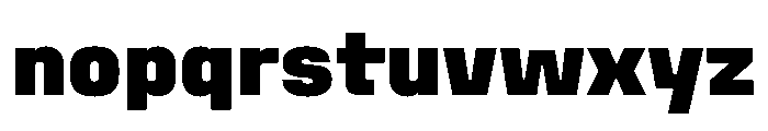 Stardust CondensedBlack Font LOWERCASE