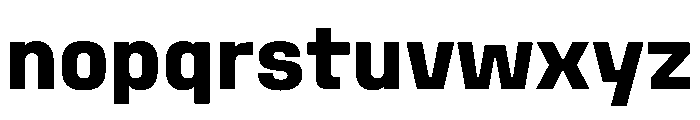 Stardust CondensedBold Font LOWERCASE