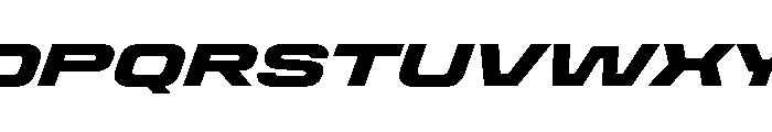 Stardust ExpBlackIta 30461d3f Font UPPERCASE