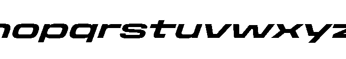 Stardust ExpBoldIta Font LOWERCASE
