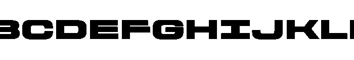 Stardust ExpExtBlk Font UPPERCASE
