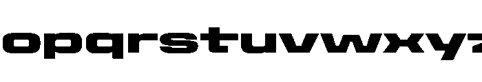 Stardust ExpExtBlk Font LOWERCASE