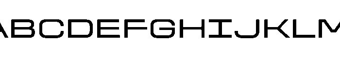 Stardust Expanded Font UPPERCASE