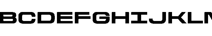 Stardust ExpandedBold Font UPPERCASE