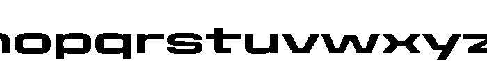 Stardust ExpandedBold Font LOWERCASE
