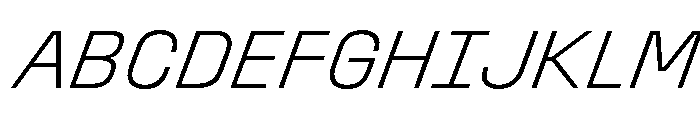 Stardust ExtLtIta 758d58d7 Font UPPERCASE