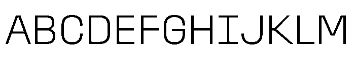 Stardust ExtraLight Font UPPERCASE