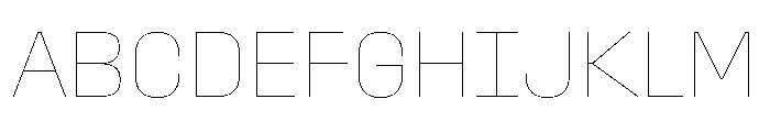 Stardust Hairline 588871f1 Font UPPERCASE