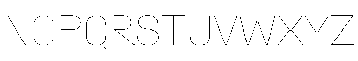 Stardust Hairline 588871f1 Font UPPERCASE