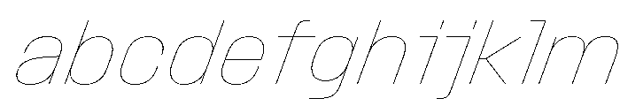 Stardust HairlineItalic 50ff696c FONT
