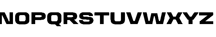 Stardust SemExpExtBd Font UPPERCASE