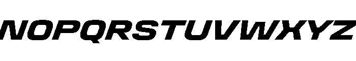 Stardust SemExpExtBdIta 362f89cc Font UPPERCASE
