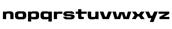 Stardust SemExpExtBd Font LOWERCASE