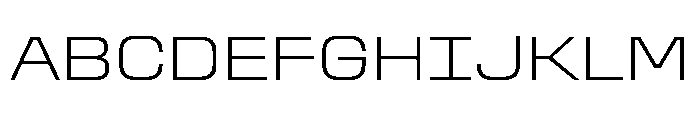 Stardust SemExpExtLt 2593b2b5 Font UPPERCASE