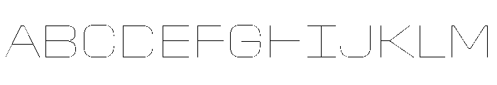 Stardust SemExpHairline 0c36bf3b Font UPPERCASE