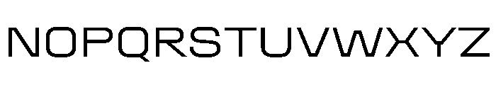 Stardust SemExpLight Font UPPERCASE