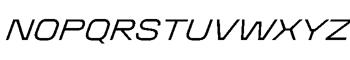 Stardust SemExpLightIta Font UPPERCASE