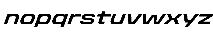 Stardust SemExpSemBdIta Font LOWERCASE