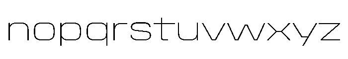 Stardust SemExpThin 7b2d7172 Font LOWERCASE