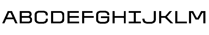 Stardust SemiExpanded Font UPPERCASE