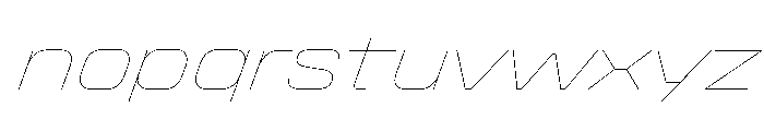 Stardust SmExHairlineIt 3bd13b74 Font LOWERCASE