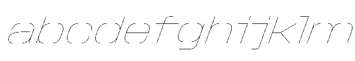 Stardust SmExHairlineIt FONT