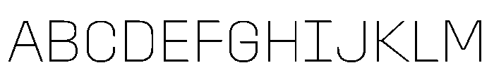 Stardust Thin 4b9d8bad Font UPPERCASE