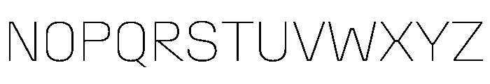 Stardust Thin 4b9d8bad Font UPPERCASE