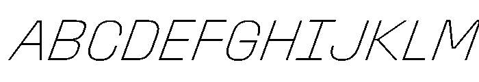 Stardust ThinItalic 12692c59 Font UPPERCASE