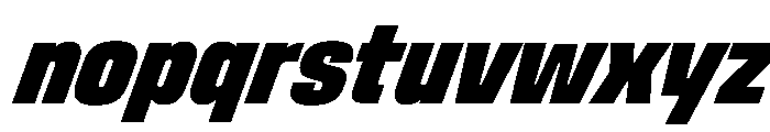 Stardust UCnBlkIt Font LOWERCASE