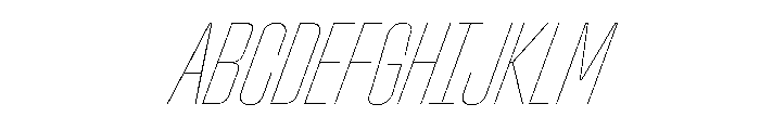 Stardust UCnHairlineIt 2f5d50ae Font UPPERCASE
