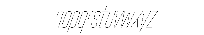 Stardust UCnHairlineIt 2f5d50ae Font LOWERCASE