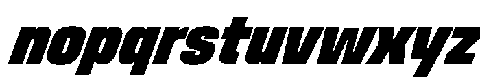 Stardust UCnXBlkIt Font LOWERCASE