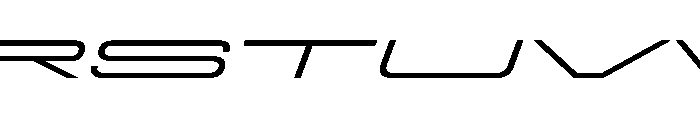 Stardust UltExpLightIta Font UPPERCASE